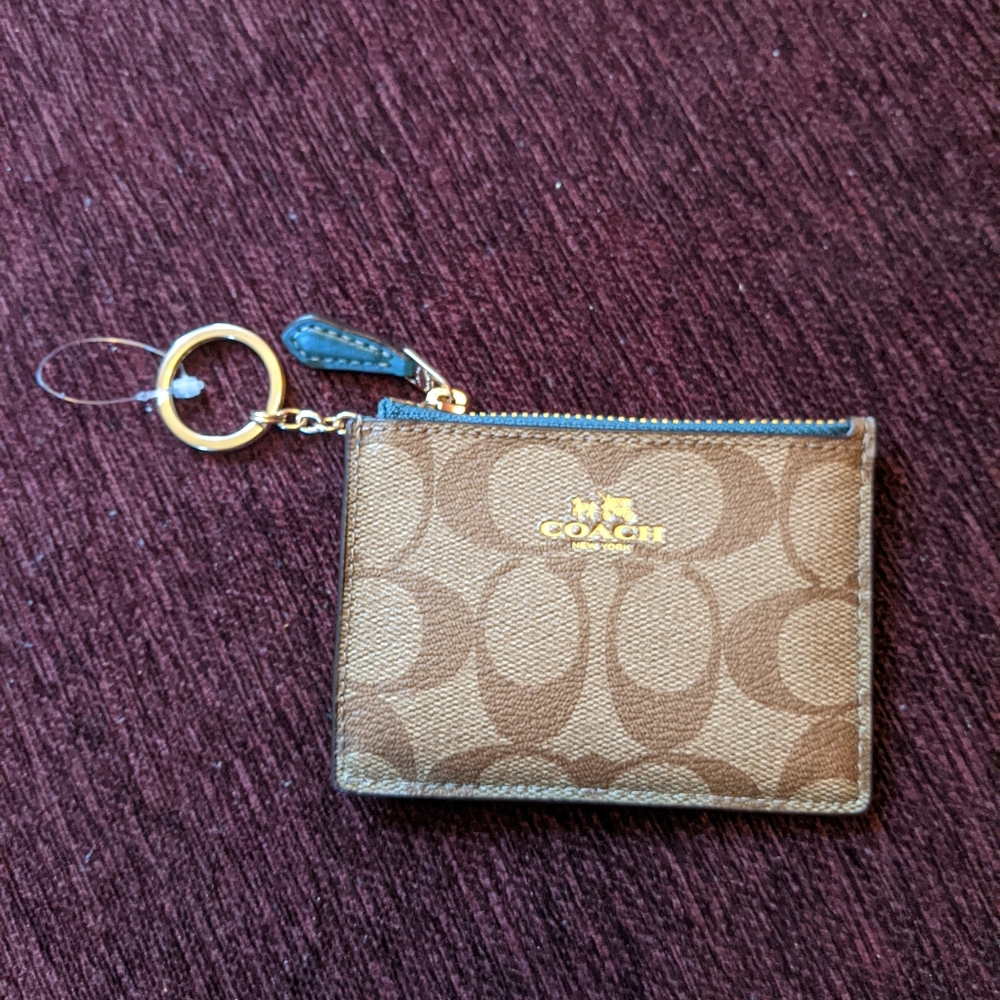 Coach card case/ wallet